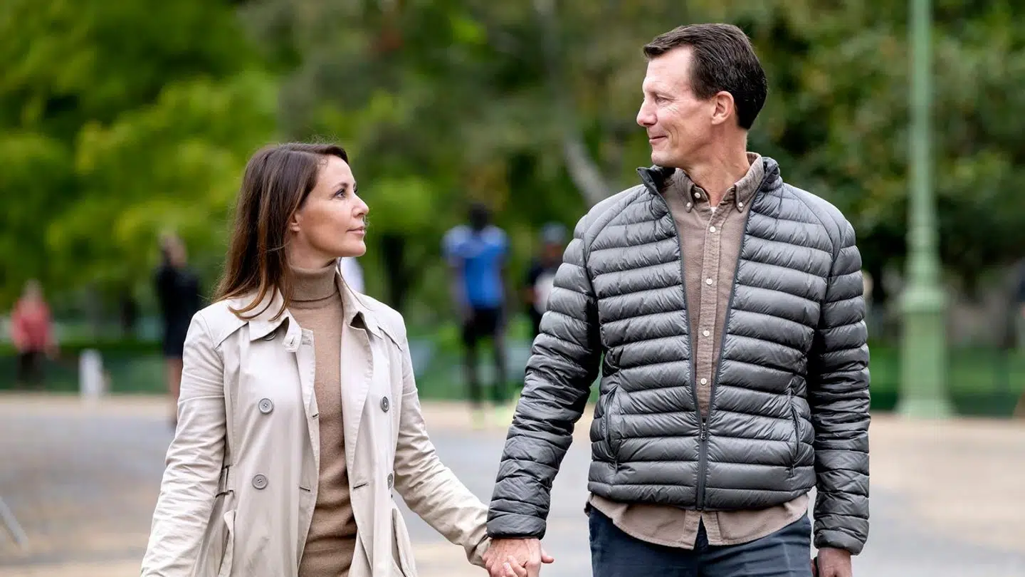 Prinsesse Marie og prins Joachim virkede begge meget berørte over, at deres børn skulle have frataget deres kongelige titler med kort varsel.