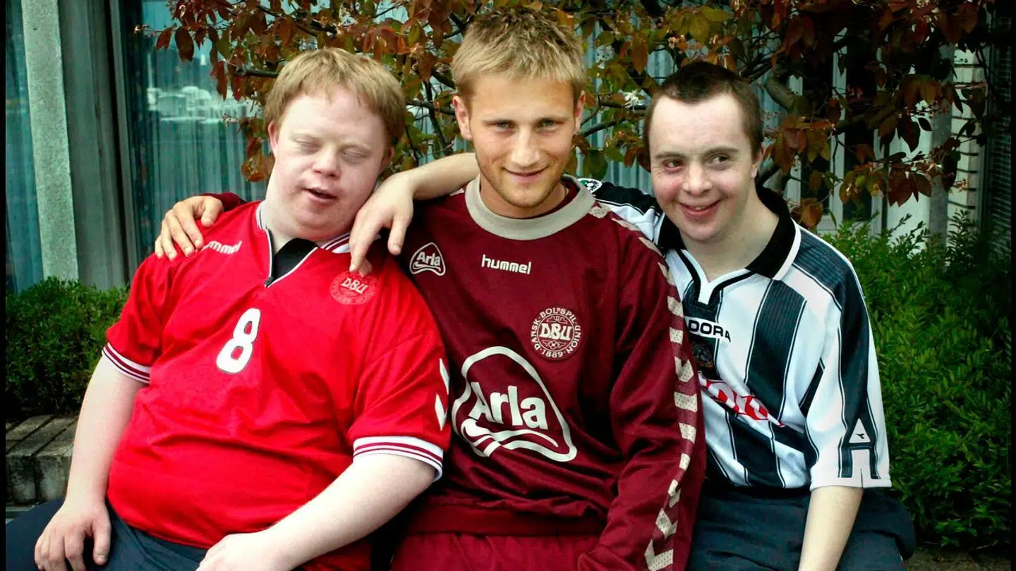 Morten Jensen og Peter Palland var til stede, da Jacob Bruun Larsen første gang fik landsholdet ind under huden.