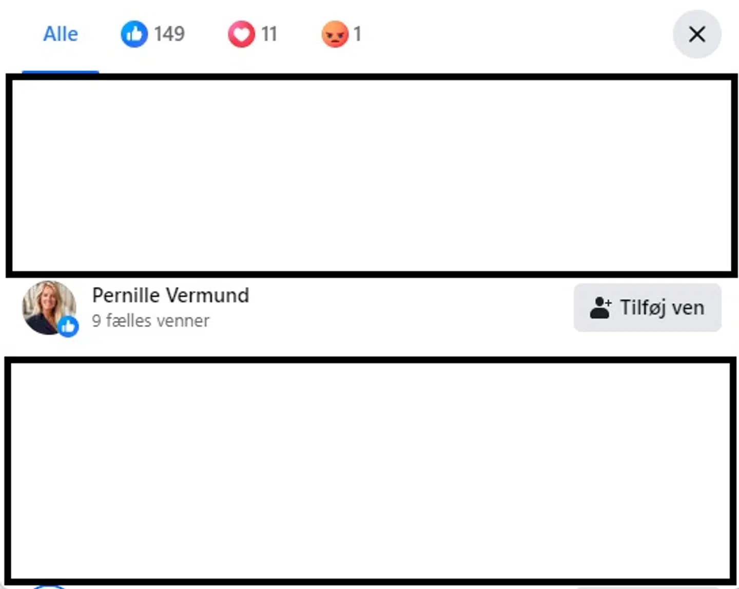 Her ses Pernille Vermunds like på Juliett Cappellos profilbillede fra 2015.