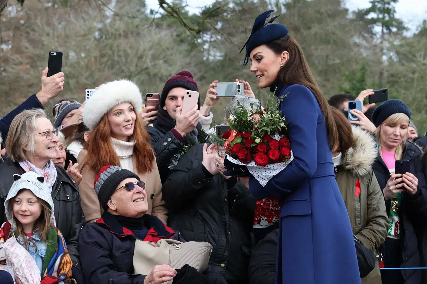 Sidste gang Storbritanniens prinsesse Kate viste sig i offentligheden, var i december 2023. Lørdag deltager hun i i fejringen af sin svigerfar ved kong Charles III's officielle fødselsdagsparade. (Arkivfoto).