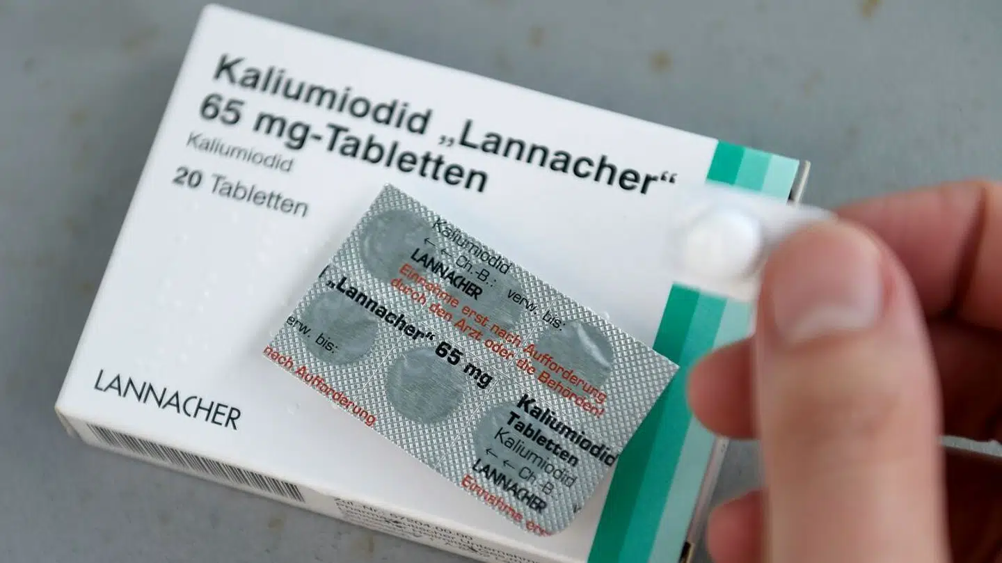 Jodtabletter er noget af det, danskere anbefales at have i hjemmet.