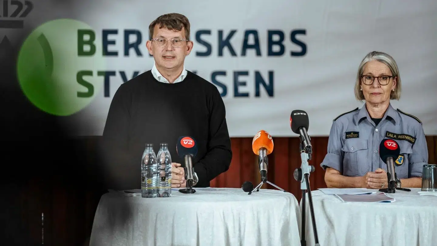 Forsvarsminister Troels Lund Poulsen (V) og direktør i Beredskabsstyrelsen Laila Reenberg holdt lørdag pressemøde, hvor de præsenterede beredskabsråd til danskerne.