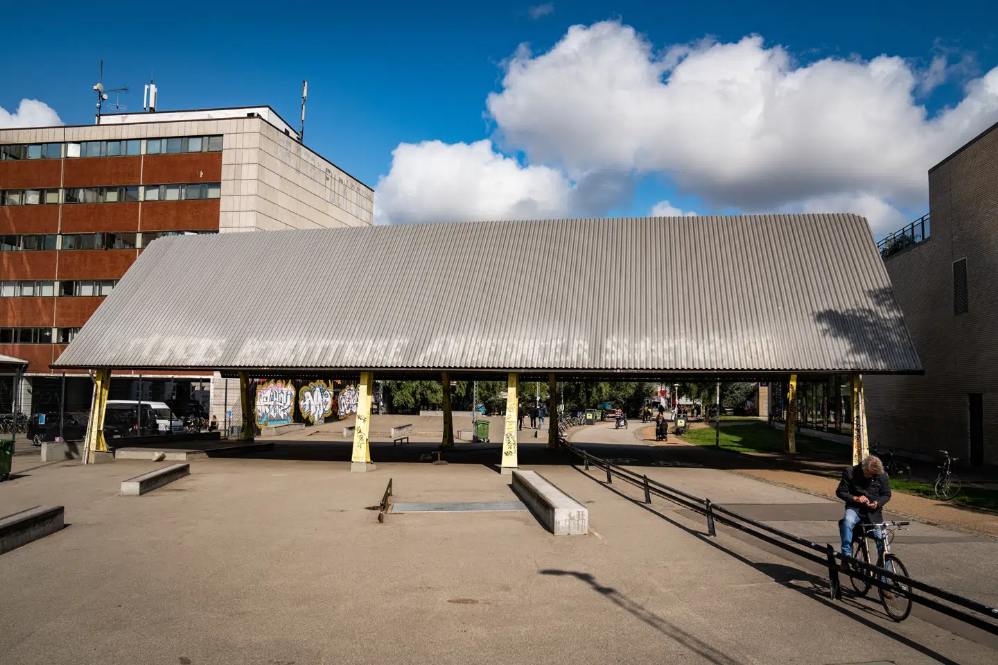 Pladsen, som kan ende som "Palæstinas Plads", ligger mellem Nørrebrogade, Esromgade og Hillerødgade på Nørrebro. (Arkivfoto).