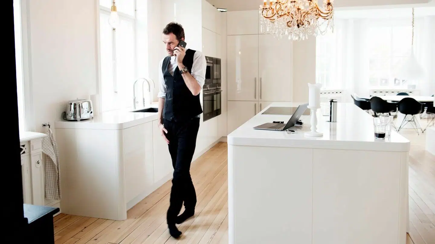 Jesper Buch er iværksætter og grundlægger af Just-Eat. Her fotograferet i sit hjem på Frederiksberg.