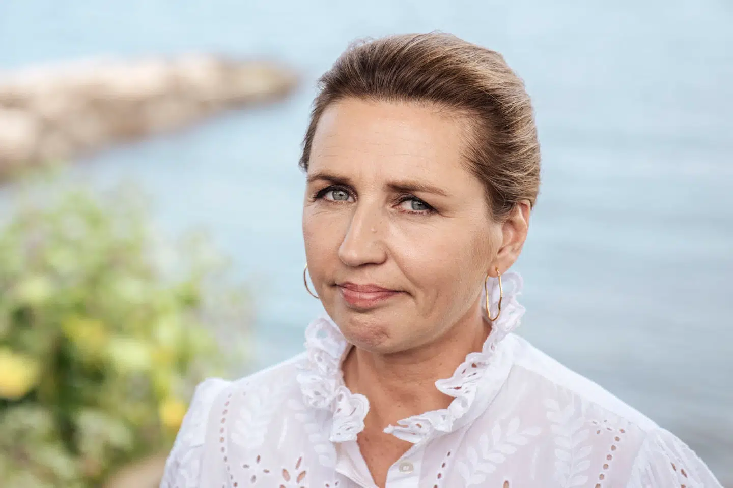 Efter et europaparlamentsvalg, der gjorde SF større en Socialdemokratiet, talte Mette Frederiksen på Folkemødet om identitetstab for partierne i SVM-regeringen.