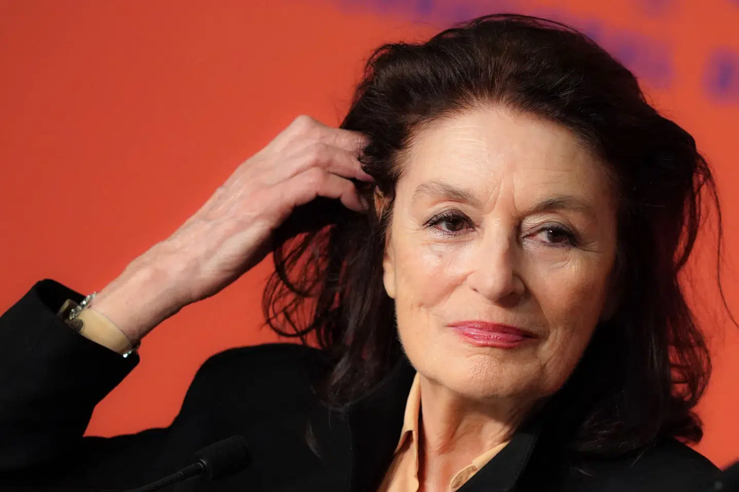Den franske filmstjerne Anouk Aimée døde tirsdag, oplyser hendes agent. Her ses hun i 2019 ved filmfestivalen i Cannes. (Arkivfoto).