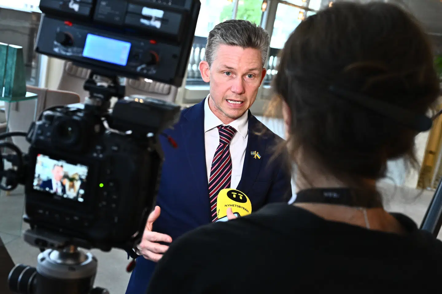 Svensk-amerikansk forsvarsaftale giver Sverige langt bedre muligheder for at få hjælp af USA, påpeger forsvarsminister Pål Jonson. (Arkivfoto).