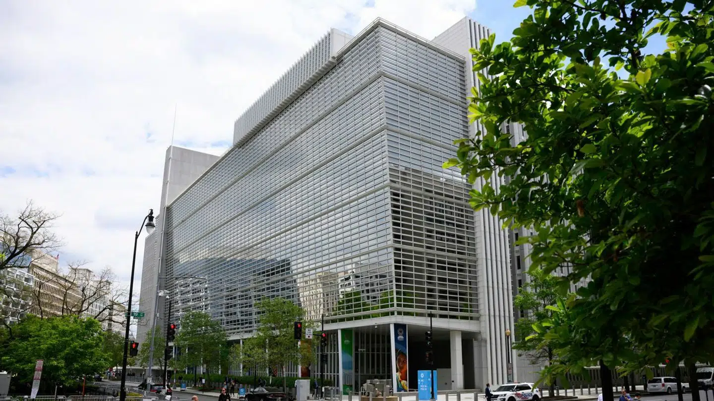 Verdensbankens (IMF) hovedkvarter i Washington, DC.