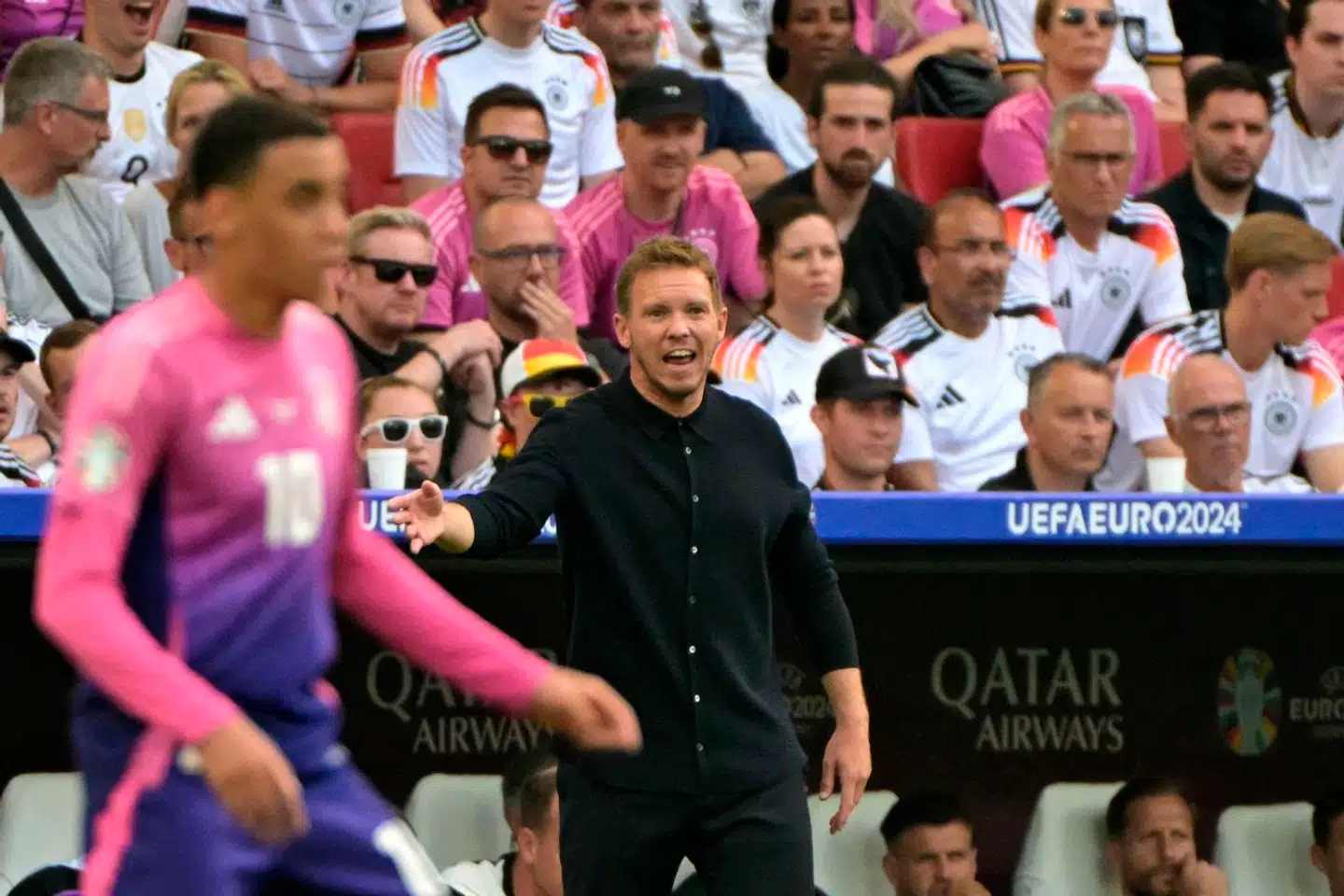 Den tyske træner Julian Nagelsmann har genrejst et tysk hold, der ikke formåede at henrykke.