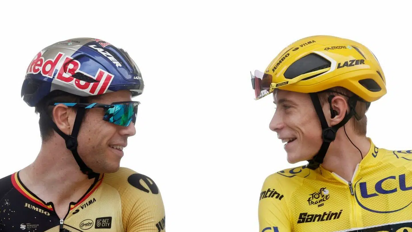 Wout van Aert og Jonas Vingegaard er begge hårdt ramt efter styrt.