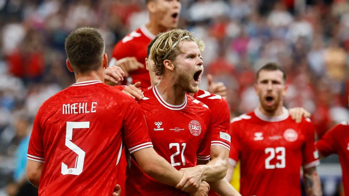 Morten Hjulmand scorede til 1-1 i torsdagens brag.