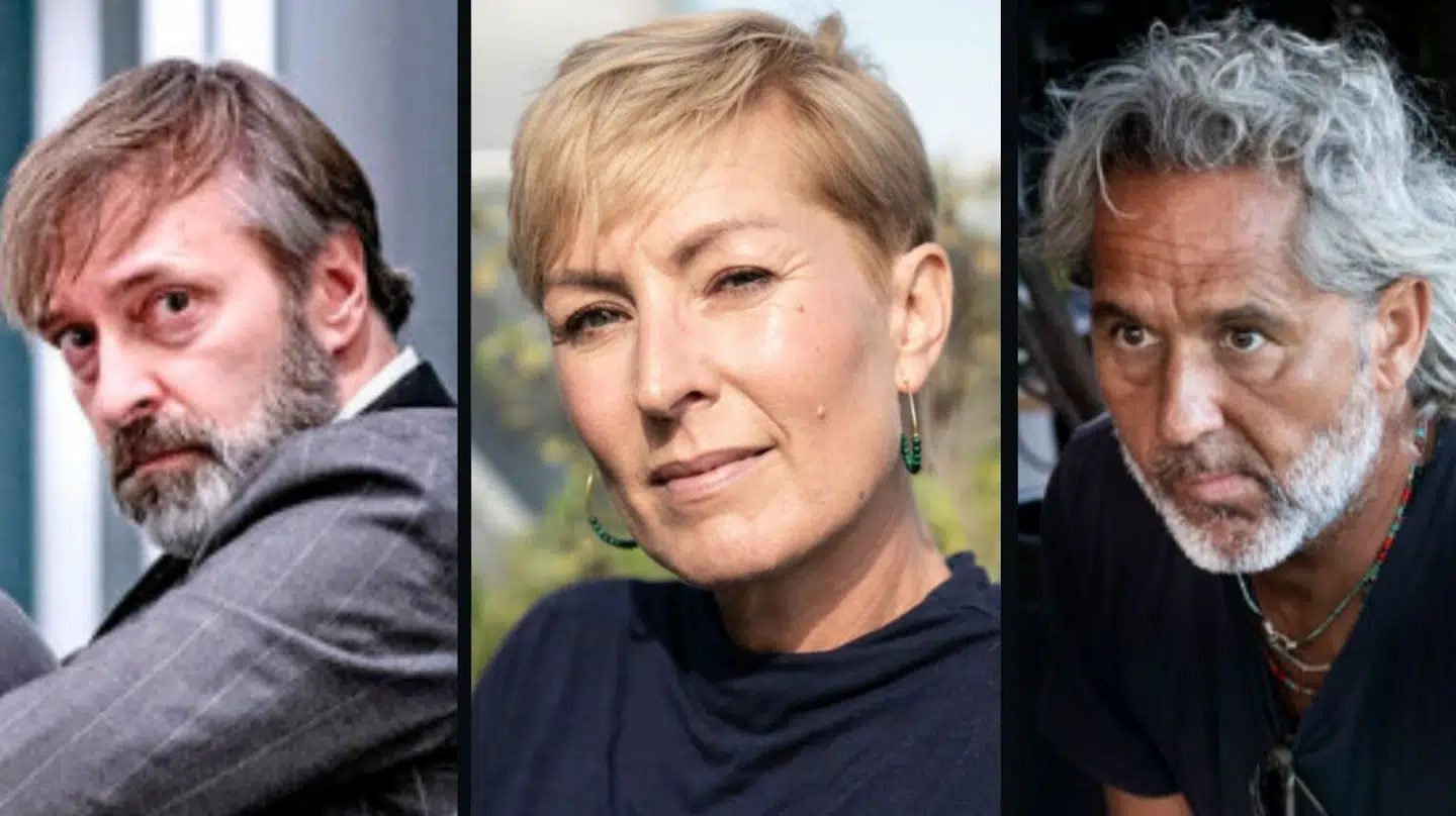 Martin Brygmann (tv.) / Cecilie Beck (im,) / Claes Antonsen (th.)