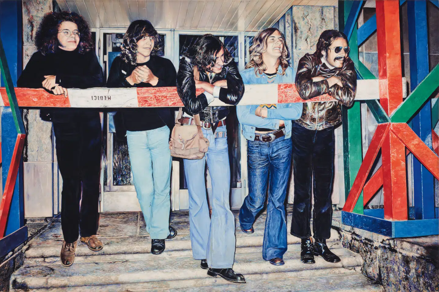 Maleri: Franz Gertschs Medici © Franz Gertsch AG, Dominique Uldry (2020)