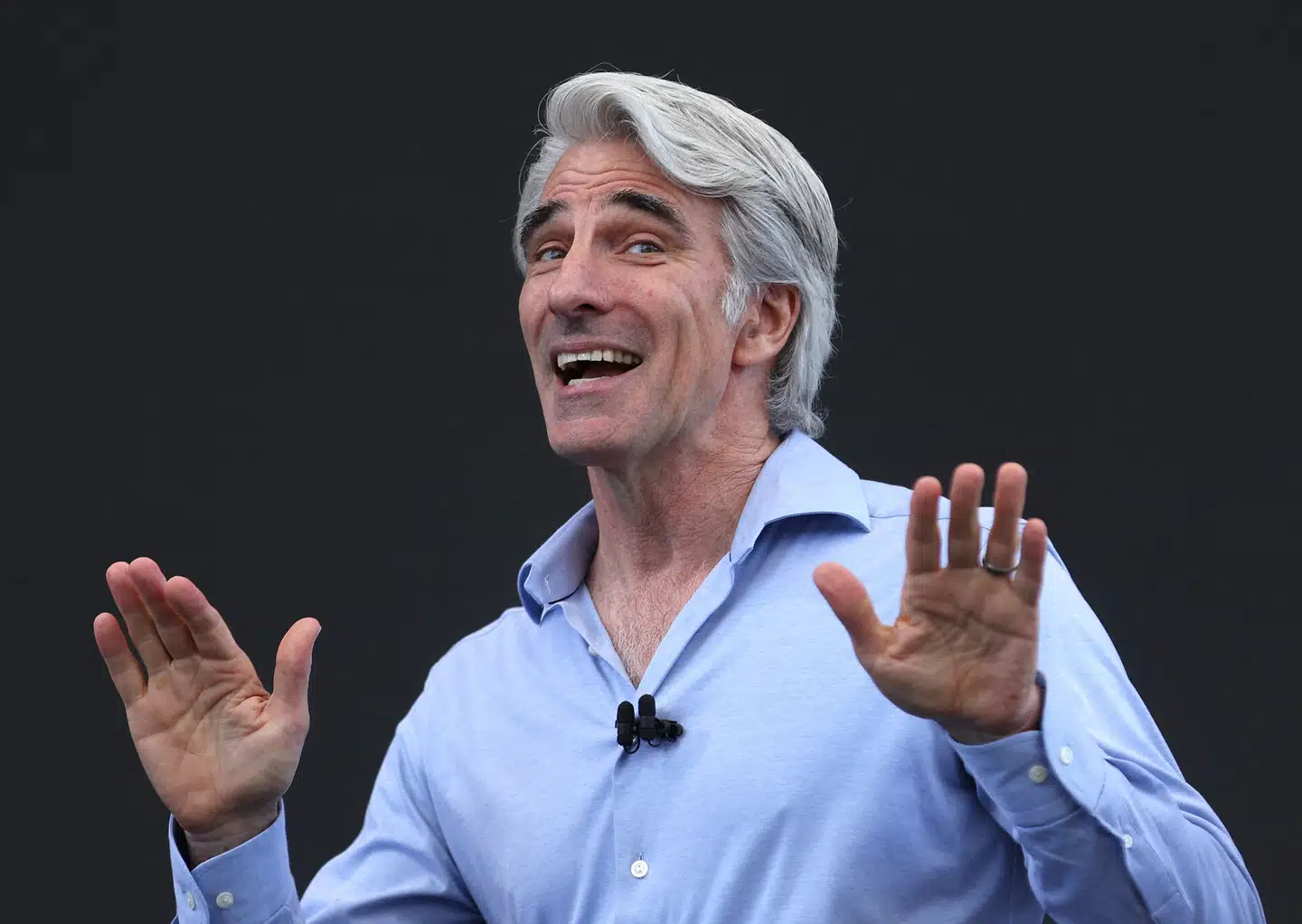 Craig Federighi er Senior Vice President med ansvar for softwareudvikling i Apple. Foto: Justin Sullivan, Getty Images