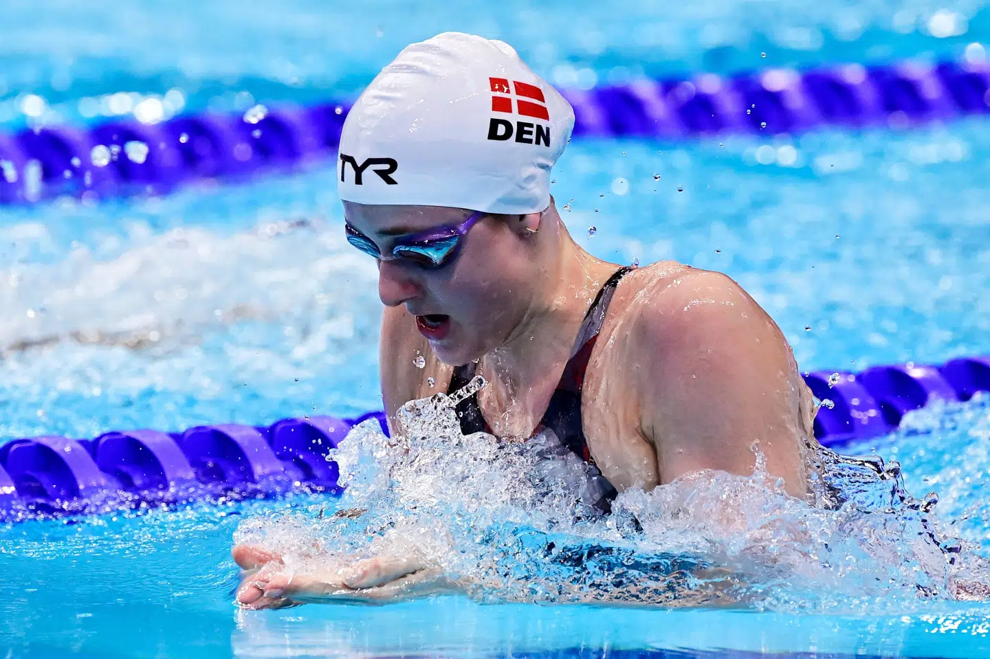 Den danske svømmer Clara Rybak-Andersen vandt fredag aften EM-sølv i 200 meter bryst. (Arkivfoto).
