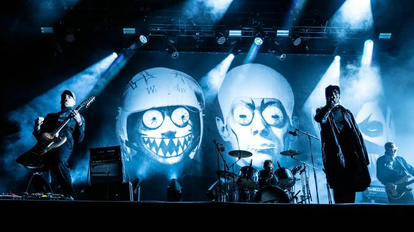 Sort Sol skal have point for deres simple, men effektive sceneshow på Copenhell.