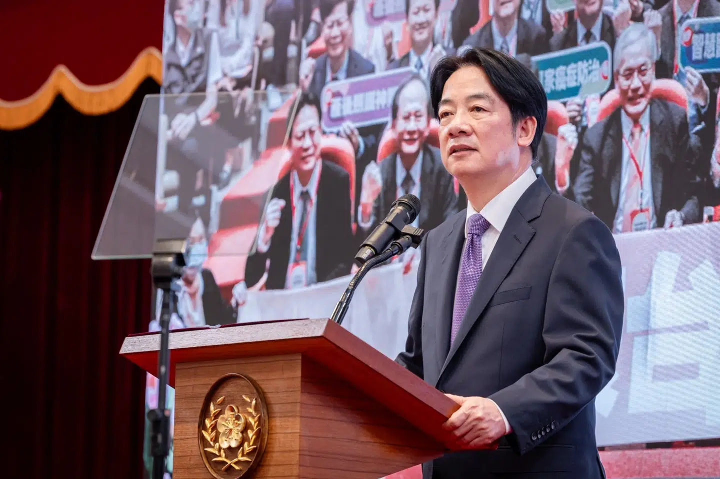 Taiwans præsident, Lai Ching-te, vandt præsidentvalget i januar over Tsai Ing-wen, som han i de seneste fire år har været vicepræsident under. (Arkivfoto).