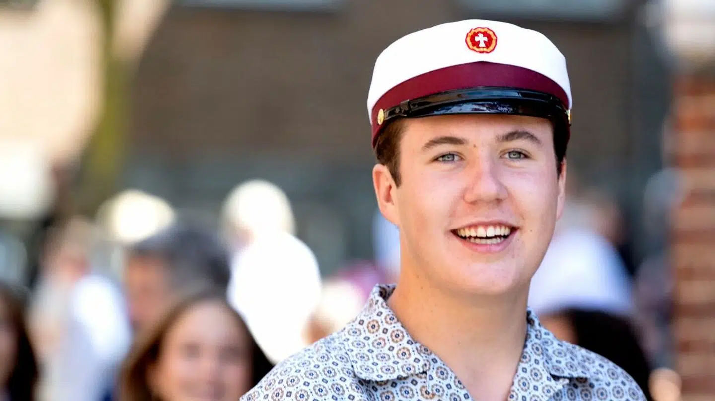 Kronprins Christian blev mandag d. 24. juni 2024 student fra Ordrup Gymnasium.