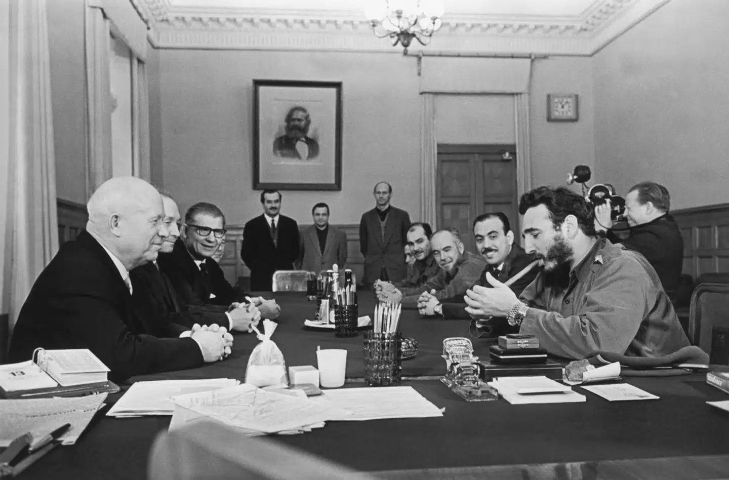 Khrusjtjov, Castro, Marx og en cigar.