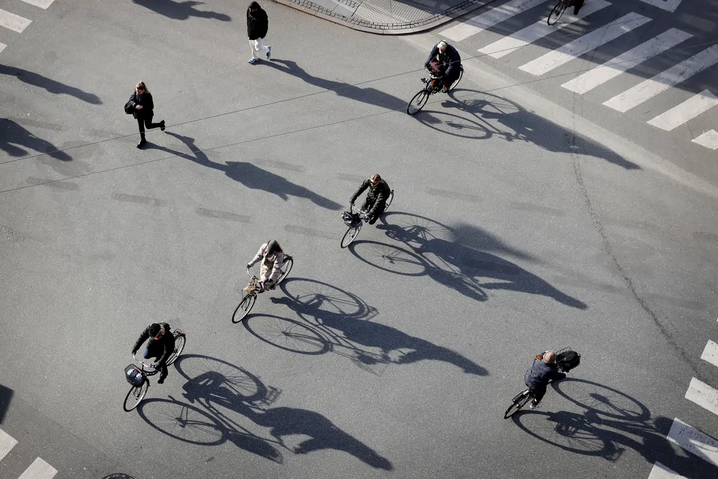 København er en cykelby. Men er det også en by for fodgængere? Foto: Jens Dresling, Scanpix.