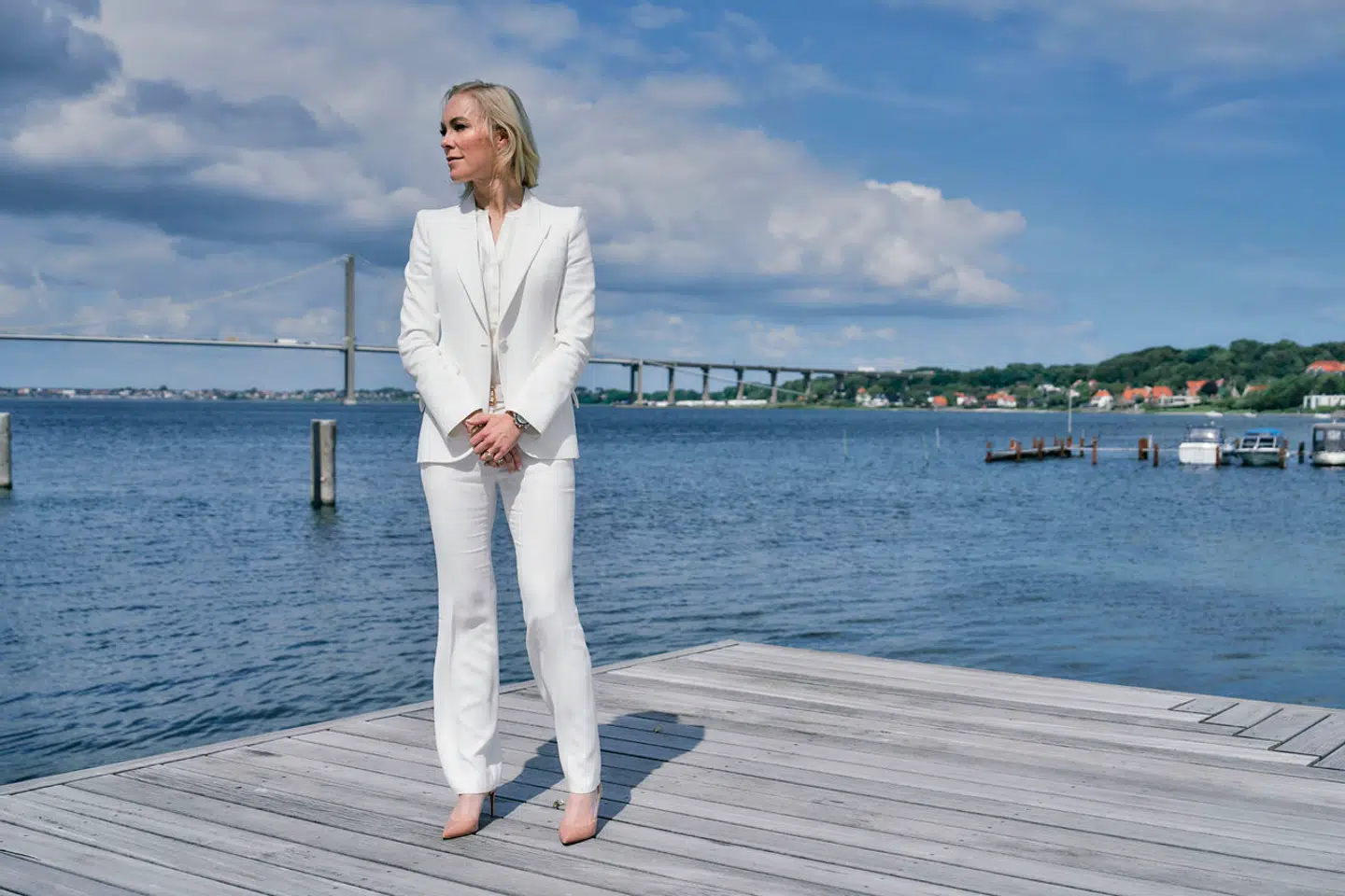 Nina Østergaard Borris er administrerende direktør i olie- og shippingkoncernen USTC, som hun ejer med sin far og søster. I december havnede familien i et stormvejr efter jordskreddet ved koncernens selskab Nordic Waste i Randers.