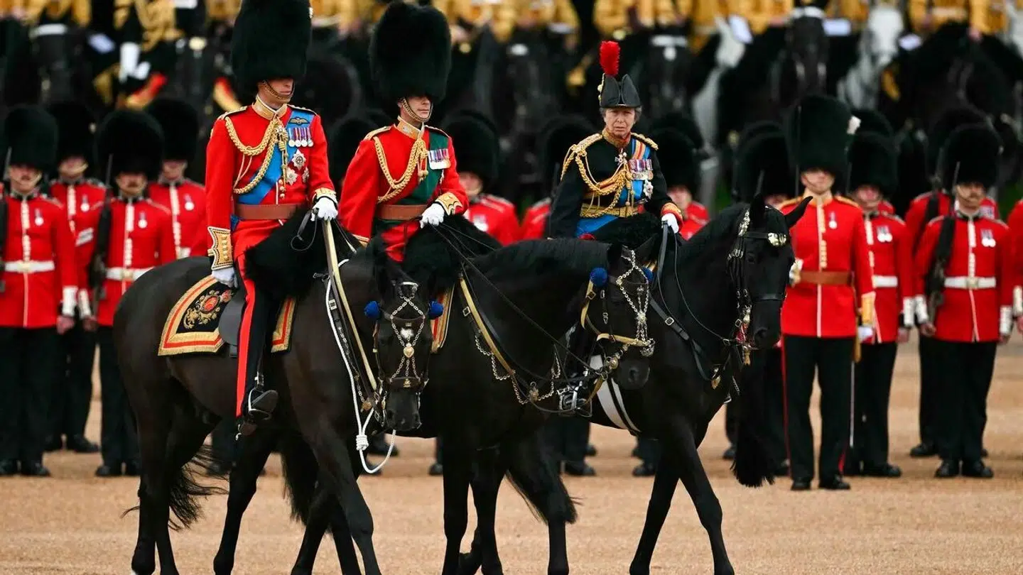 Prinsesse Anne til hest.