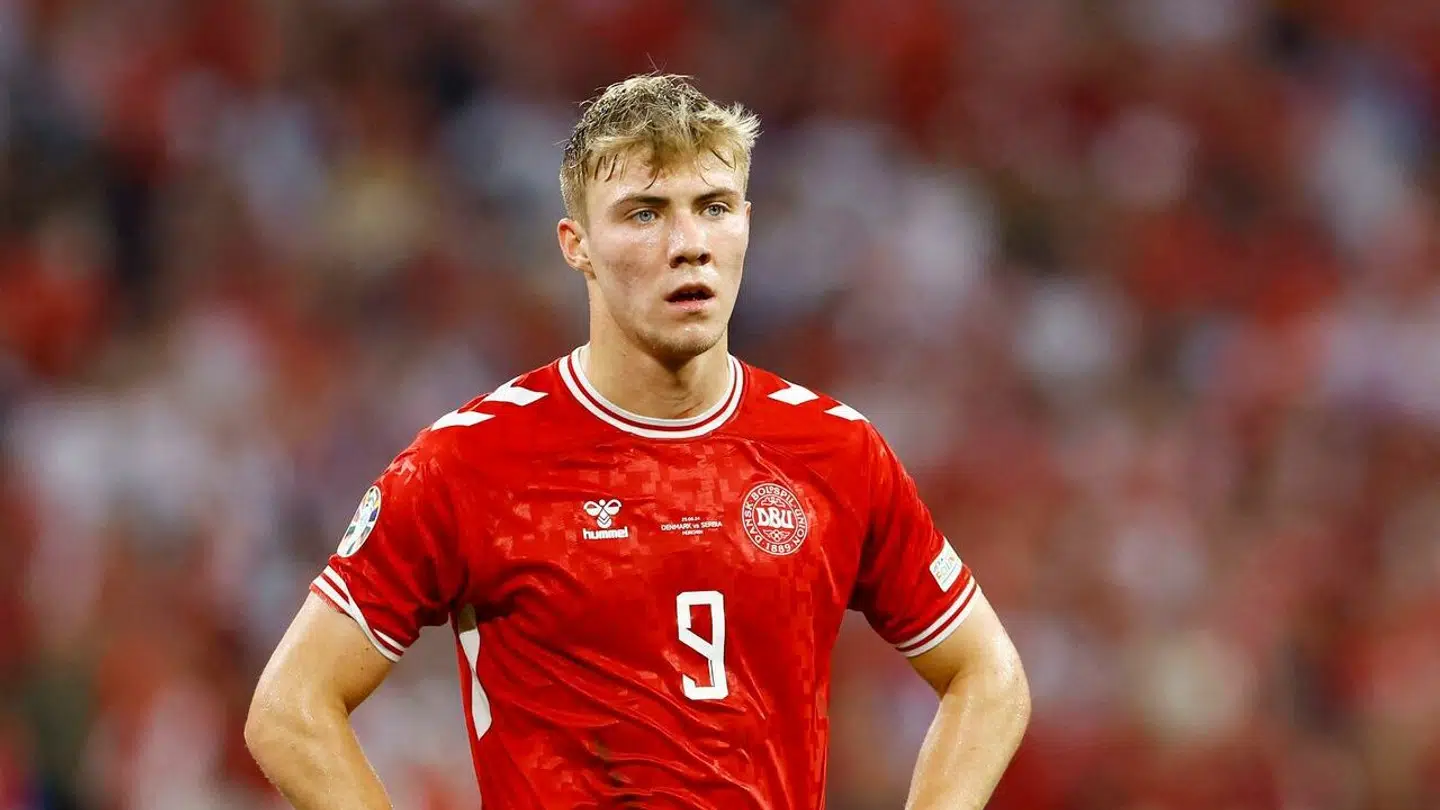 Højlund - som Hjulmand sætter sin lid til - har ikke scoret for landsholdet i 2024.