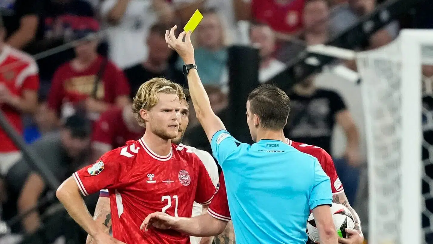 Morten Hjulmand har karantæne mod Tyskland.