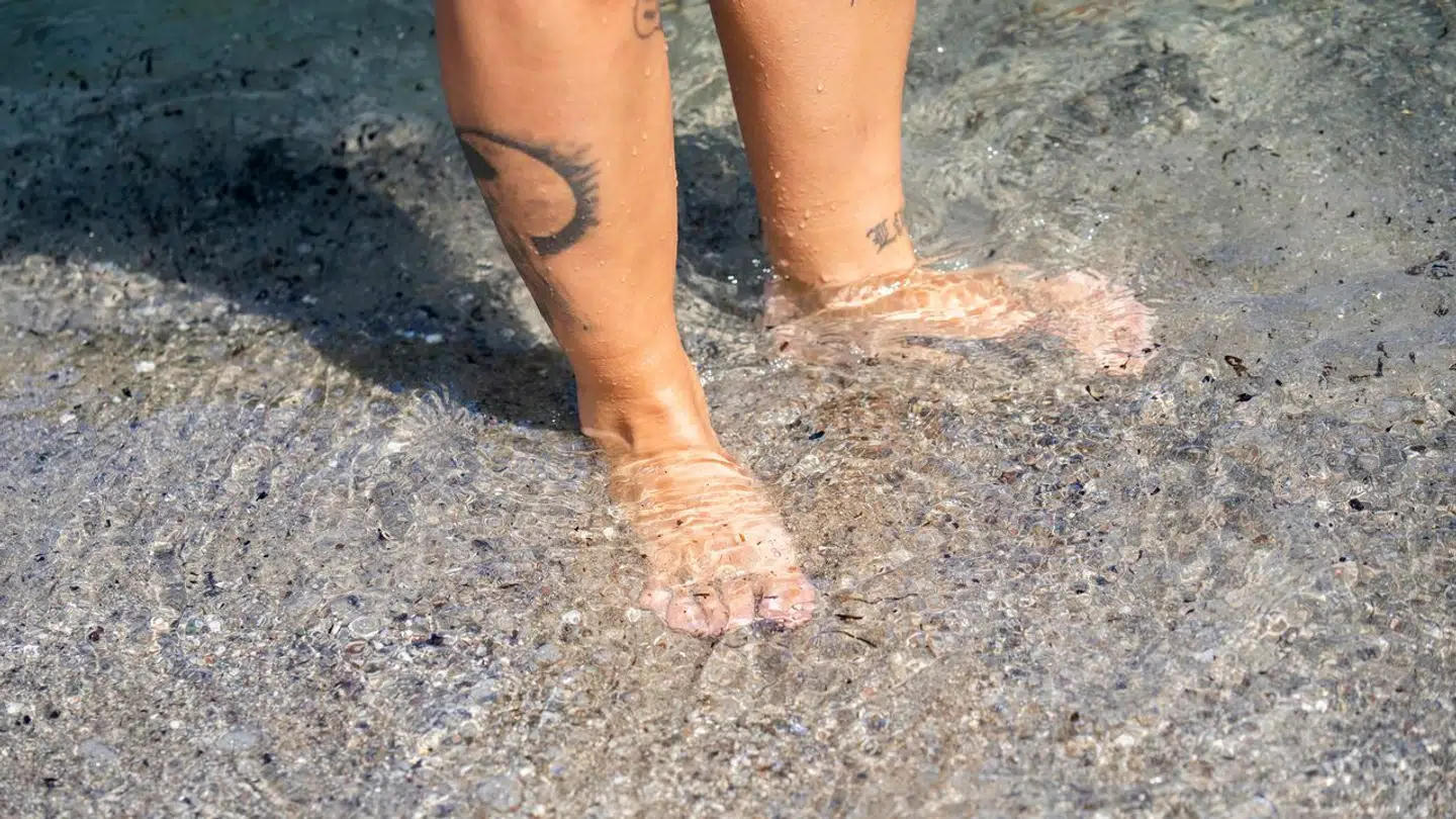 Arkivfoto. Billedet stammer ikke fra Blokhus Bæk eller stranden i Blokhus.