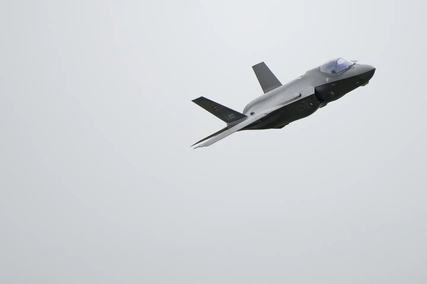 Flyvestation Skrydstrup har modtaget fire F-35 kampfly.