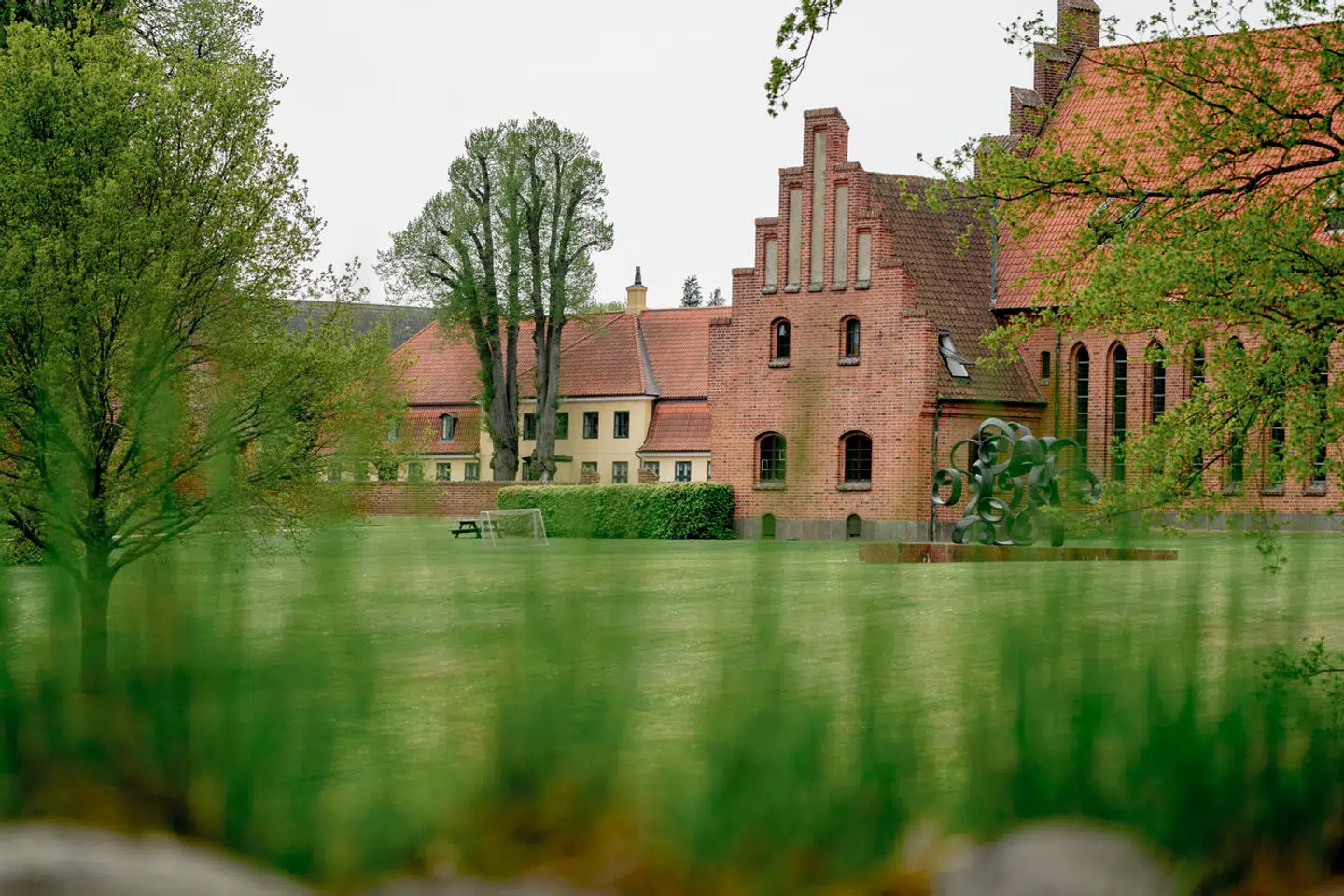 Herlufsholm Skole lidt uden for Næstved.