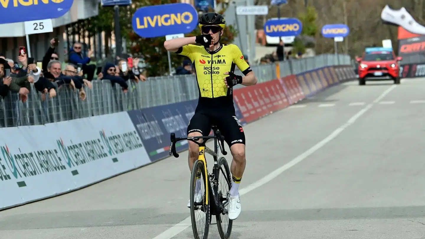 Jonas Vingegaard var flyvende i Tirreno-Adriatico tidligere på året.