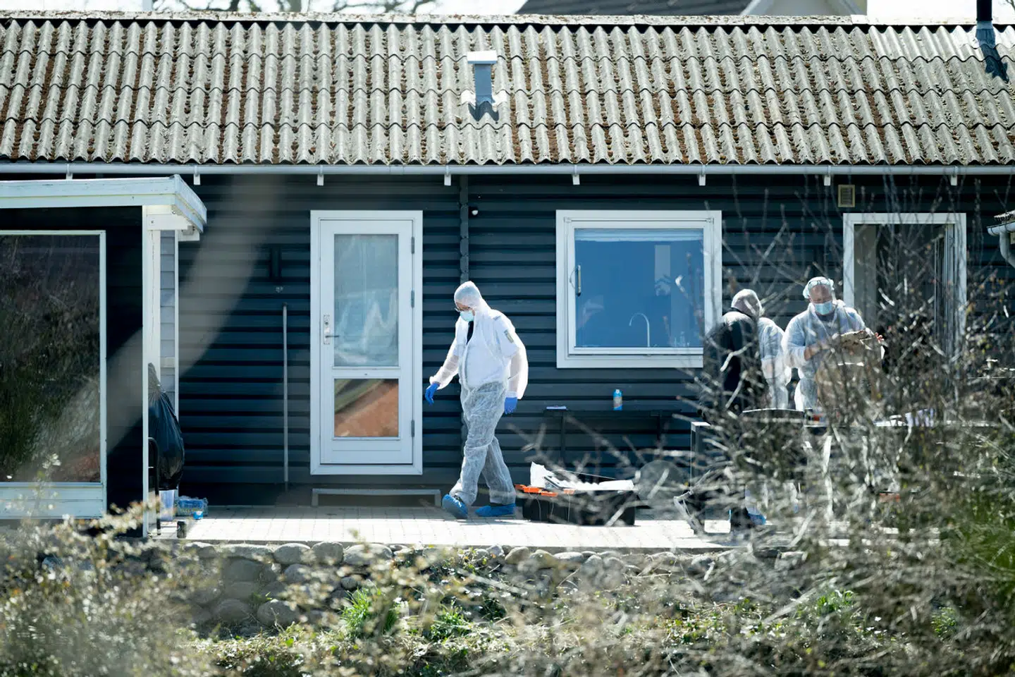Det var på Philip Wesths bopæl i Svenstrup, at han blev anholdt og den 13-årige pige blev befriet i april 2023. Foto: Anthon Unger