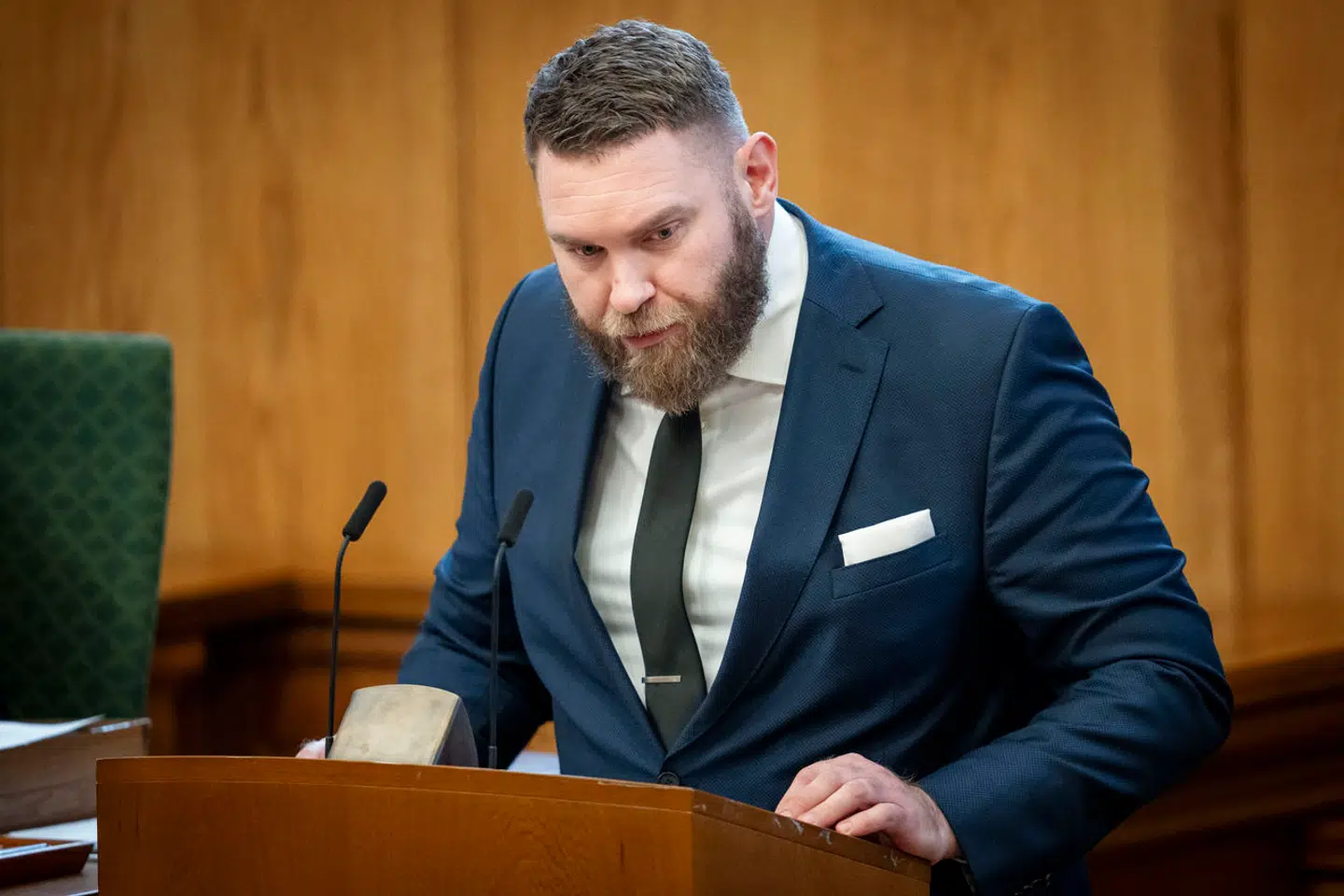 Retsordfører for Liberal Alliance Steffen Larsen foreslår en ydelseskarantæne for kriminelle.