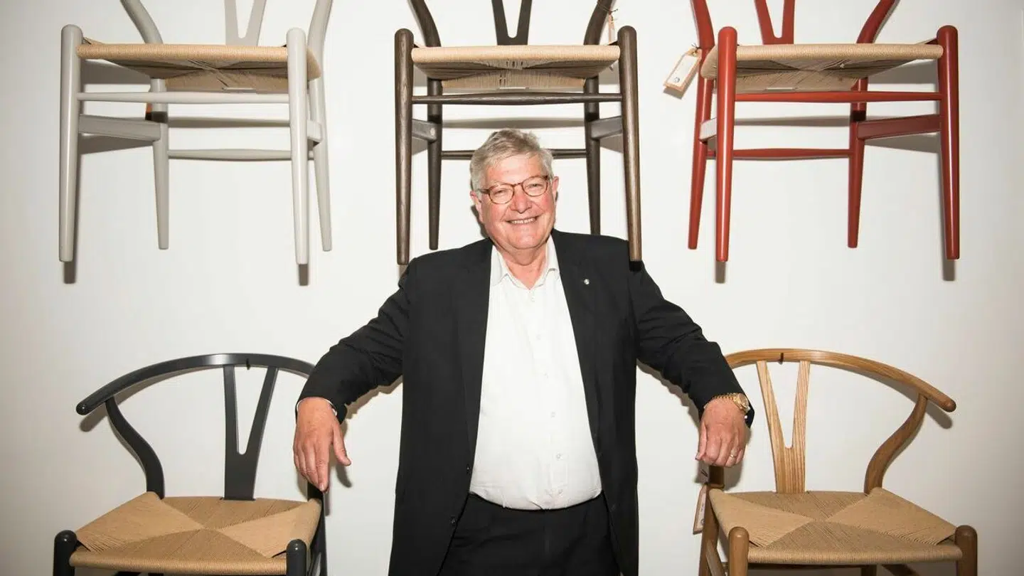 Portræt af Carl Hansen & Søn direktøren, Knud Erik Hansen.