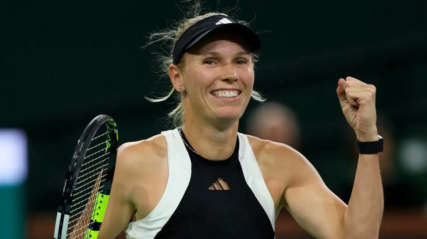 Caroline Wozniacki havde heldet med sig ved lodtrækning.