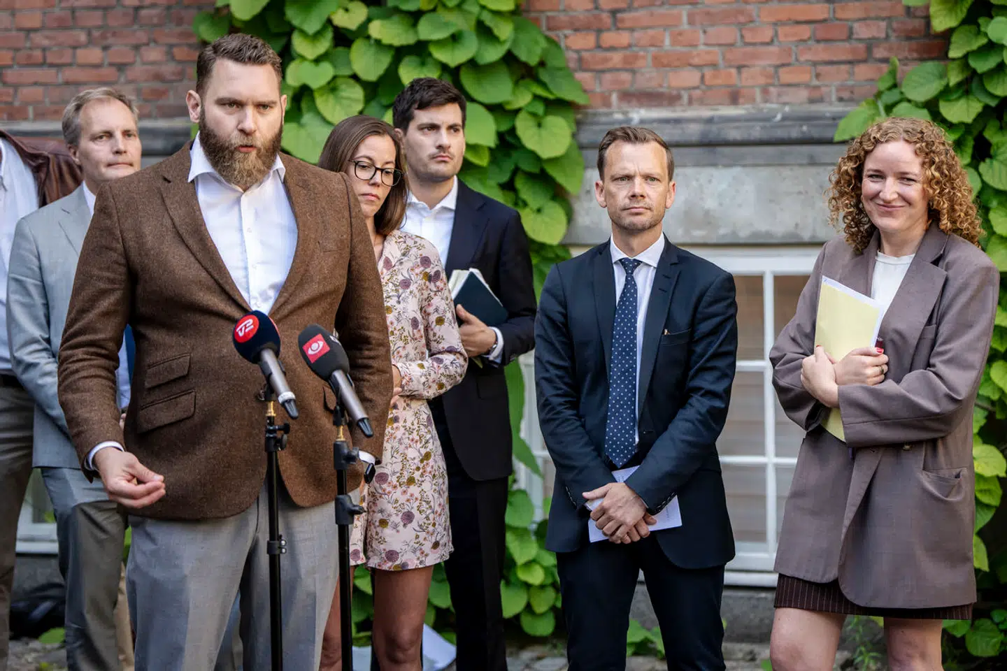 Doorstep ved præsentation af 12 initiativer. Foto: Mads Claus Rasmussen, Scanpix