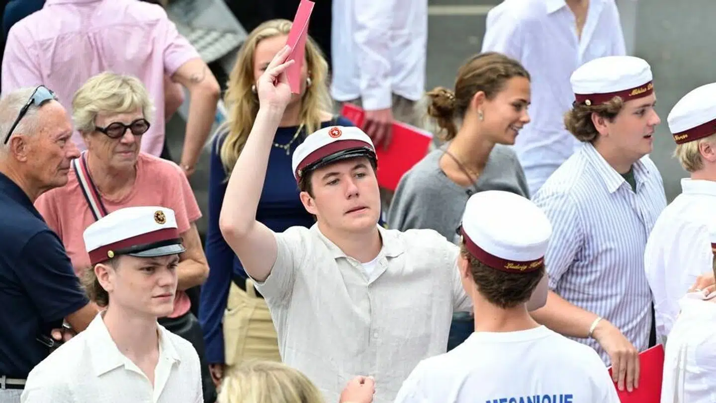 Kronprins Christian jublede.