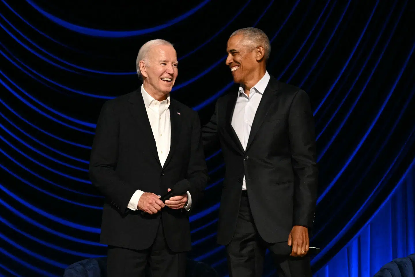 Torsdagens debat har ikke ændret noget for Barack Obama, som Joe Biden var vicepræsident for mellem 2009 og 2017. (Arkivfoto).