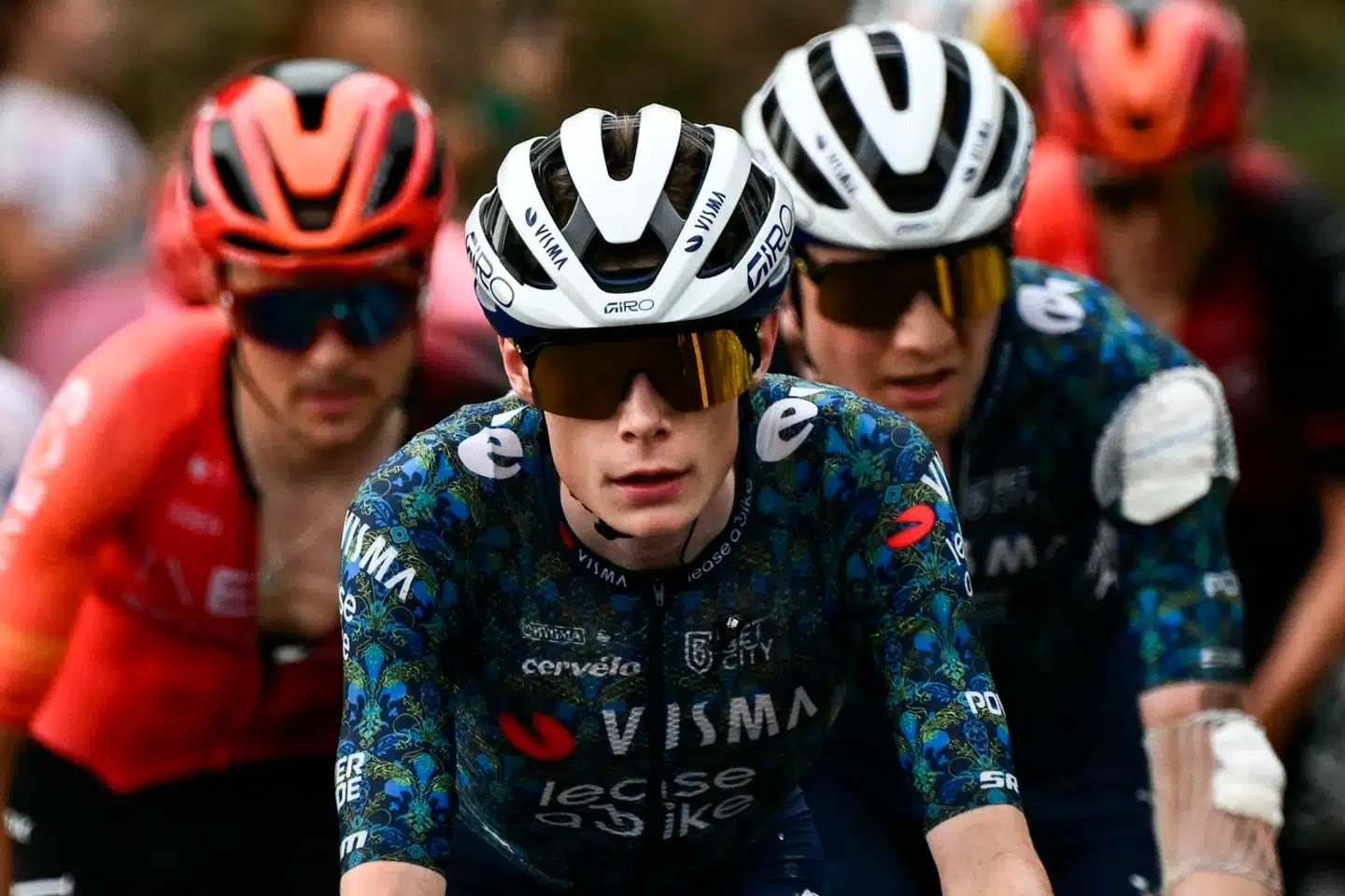 Jonas Vingegaard kom sikkert i mål og havde lagt det grimme styrt for godt et par måneder siden bag sig.