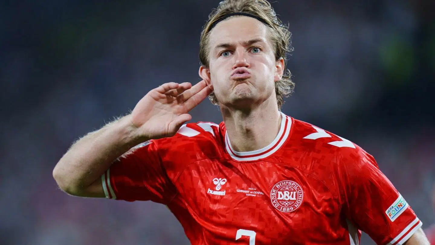 Joachim Andersen var i den syvende himmel i få sekunder.