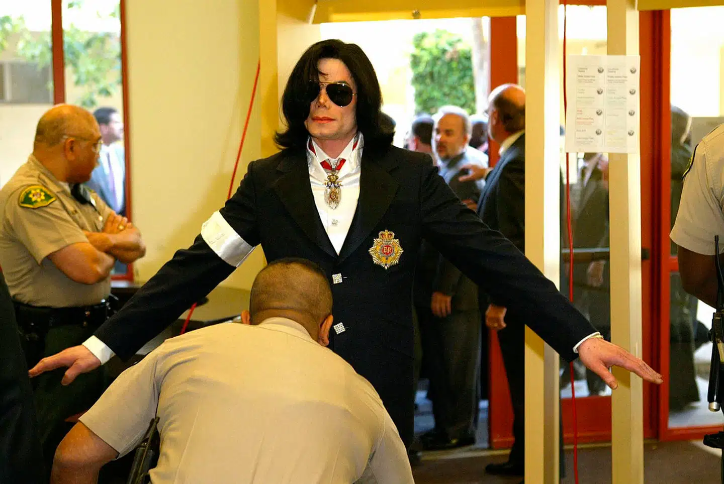 Retssagen var centrum for intens interesse fra offentligheden. Billedet er fra januar 2004.