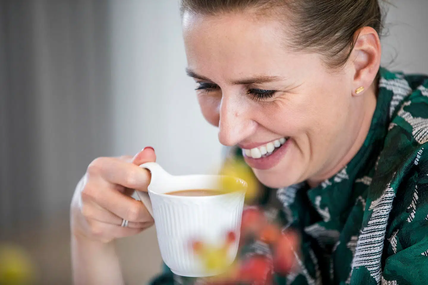 Statsminister Mette Frederiksen fotograferet på Marienborg.