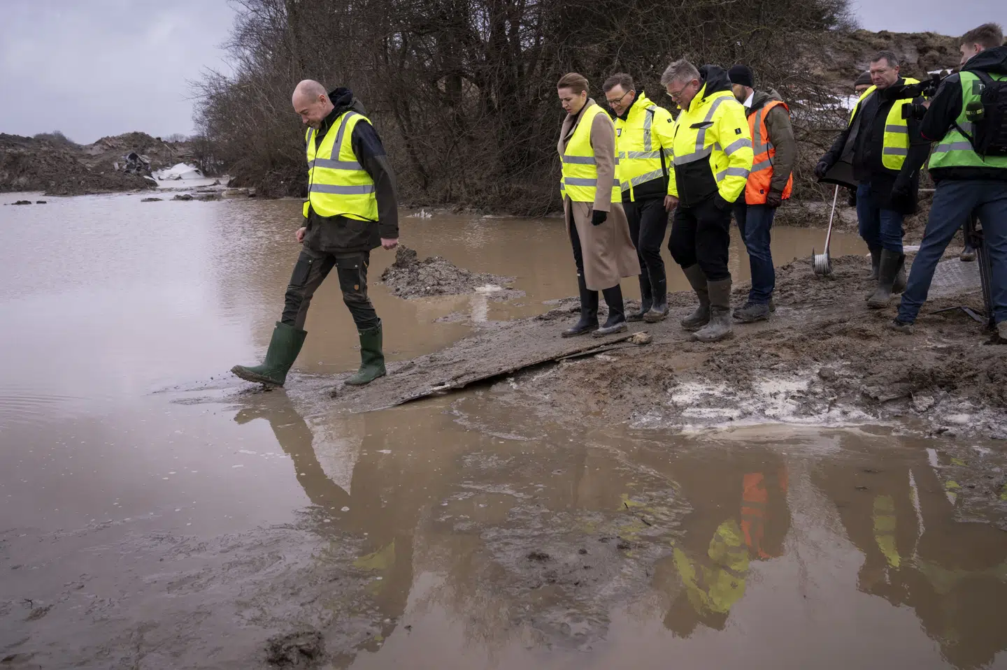 Regeringen har bebudet, at man vil hjælpe med, at borgerne i Randers ikke skal tage en for stor regning for oprydningen af jordskreddet. (Arkivfoto).