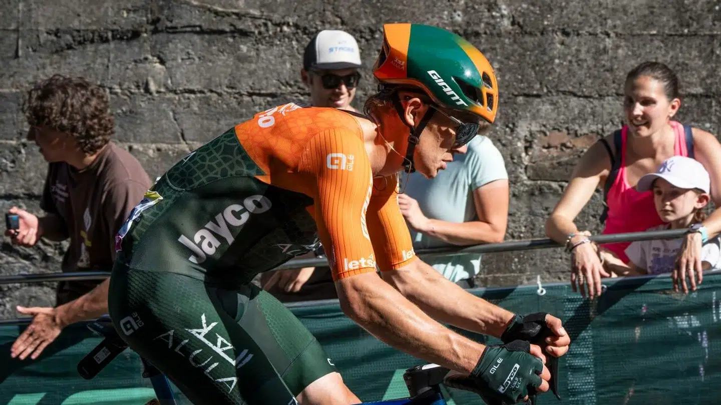 Christopher Juul-Jensen var storkørende på fjerde etape af Tour de France.