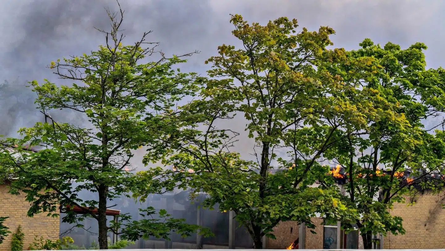 Politiet har en teori om, at branden er påsat.