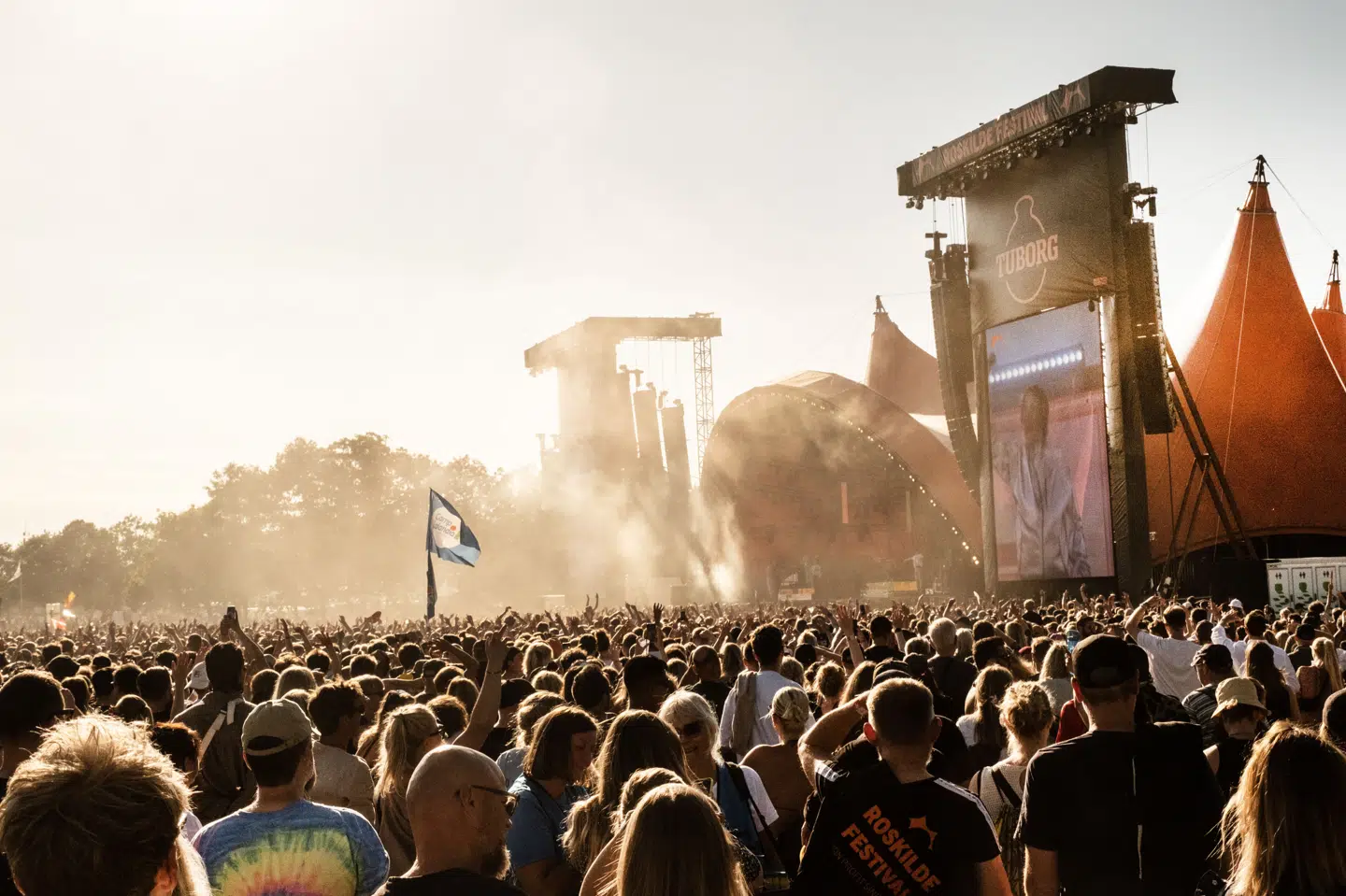 Sidste år åbnede det danske band Blæst Orange Scene på Roskilde Festival. (Arkivfoto).