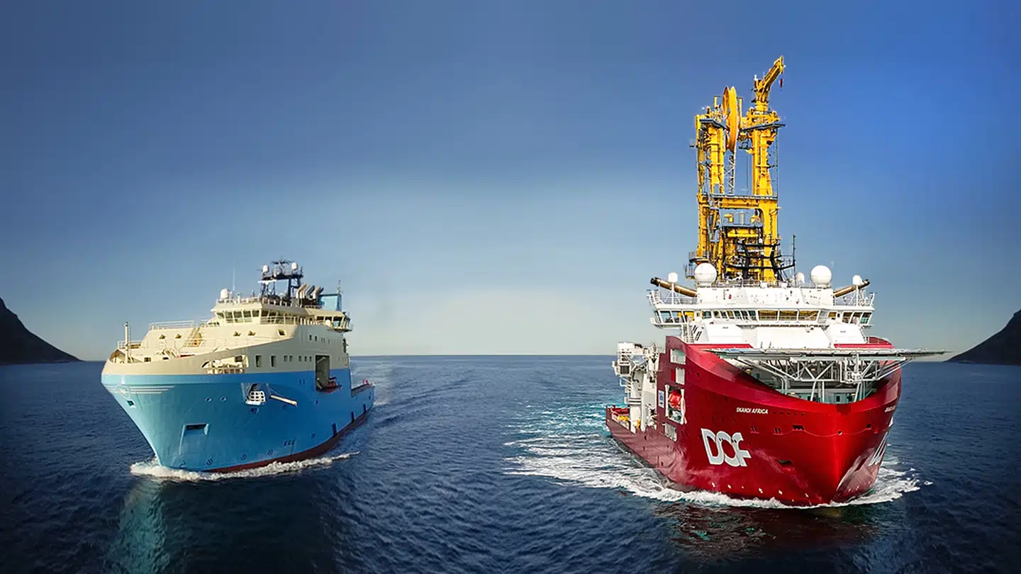 Maersk Supply Service er en førende leverandør af marineydelser og projektløsninger til offshore energisektorer og en del af A.P. Møller Group. Virksomheden er specialiseret i bugsering, fortøjning og installation af flydende enheder. Modelfoto.