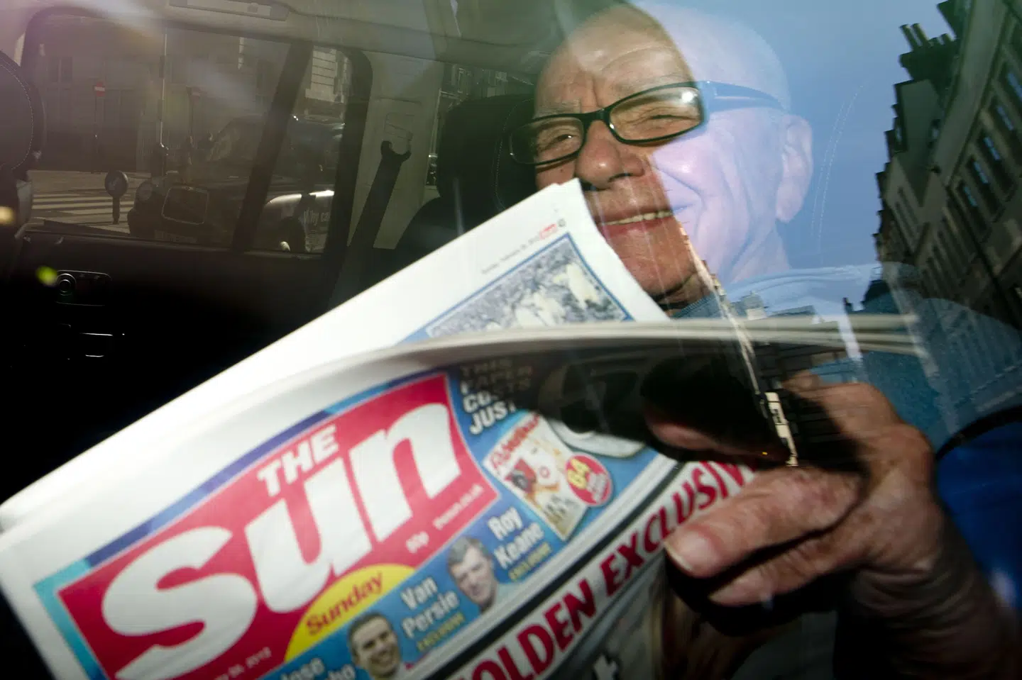 The Sun er ejet af den australsk-amerikanske mediemogul Rupert Murdoch. (Arkivfoto),