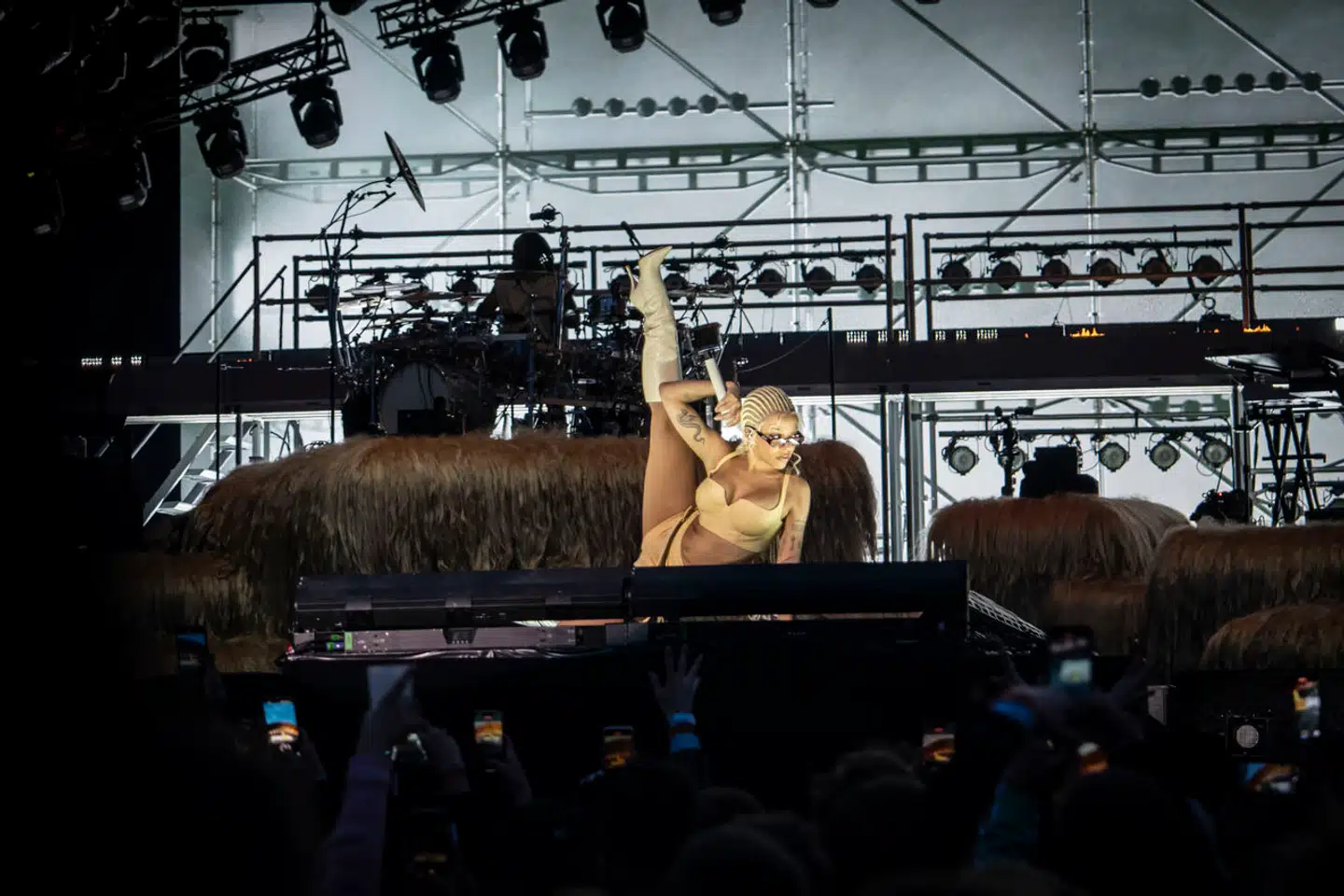 Doja Cat på Orange scene.